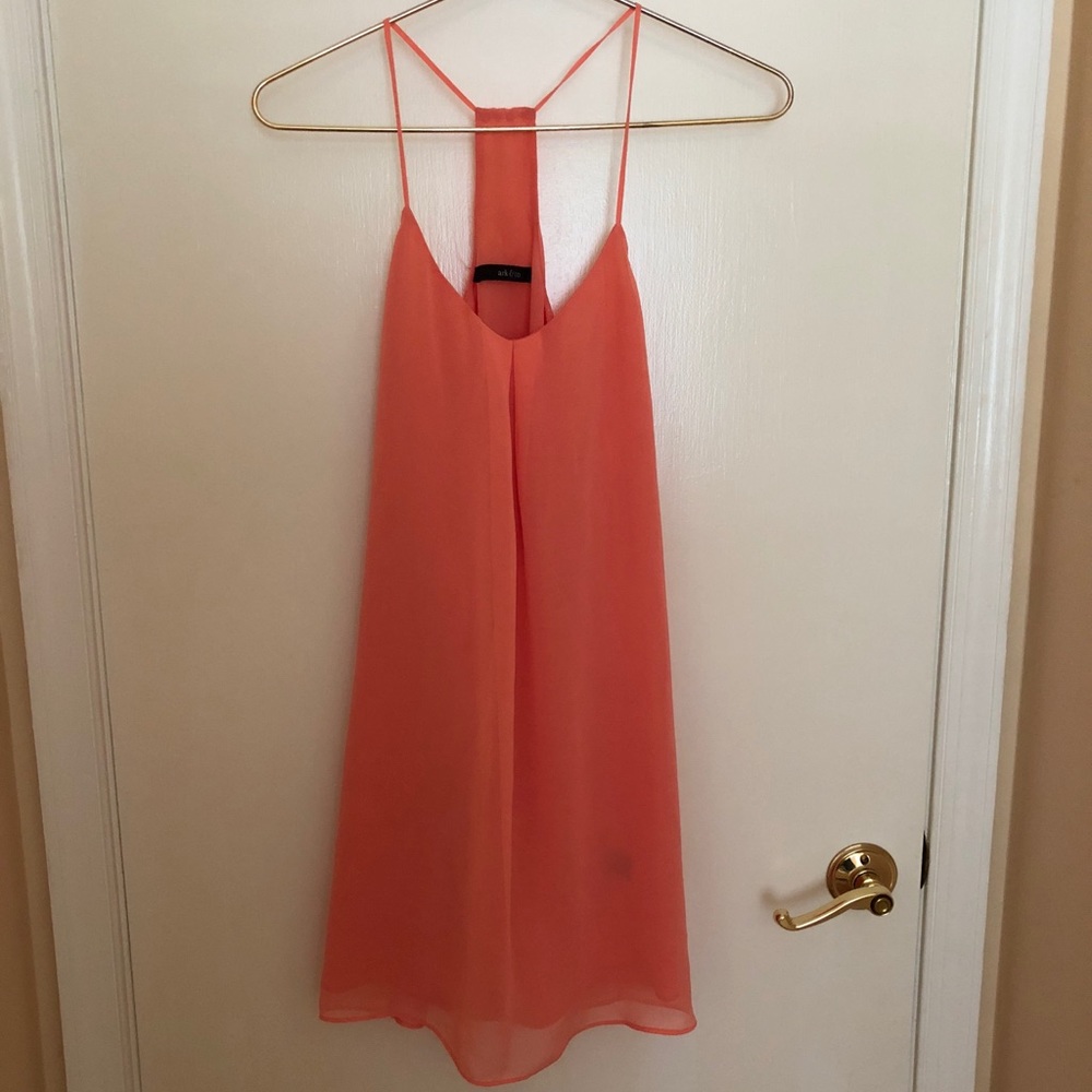 Ark & Co coral/peach dress